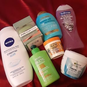 Lot of new skin, body and hair Garnier, L'oreal